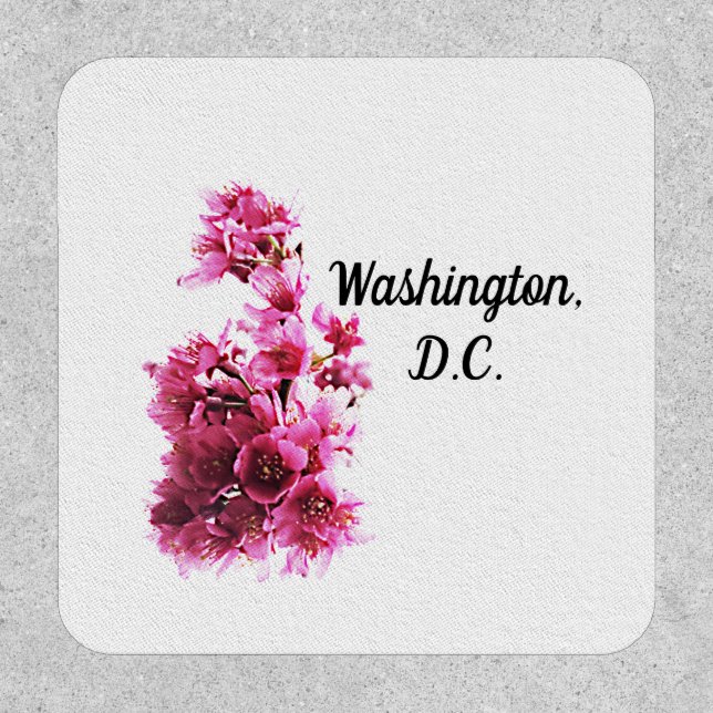 Cherry blossoms Washington, D.C. Patch (Front)
