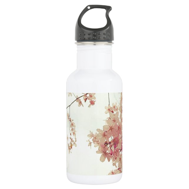 Cherry Blossoms Water Bottle (Front)