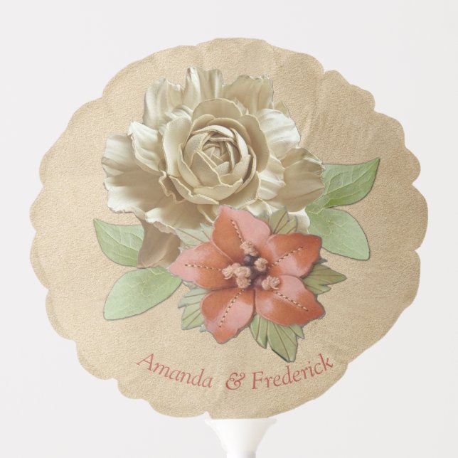 Cherry Blossoms Wedding Balloons (Front)