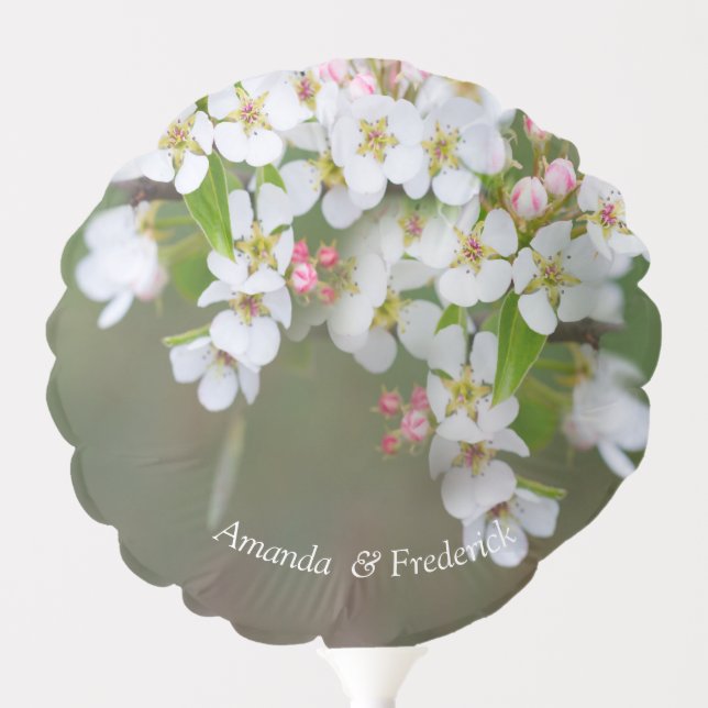 Cherry Blossoms Wedding Balloons (Front)