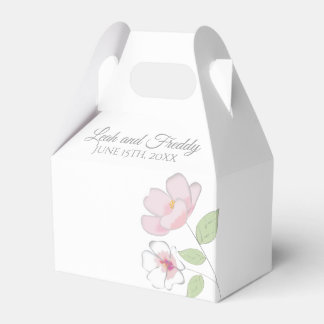 Cherry Blossoms Wedding Favor Box