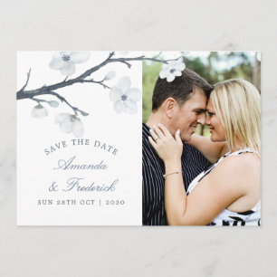Cherry Blossoms Wedding Save the Date