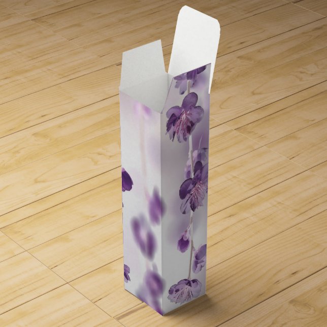 Cherry blossoms wine box (Opened)