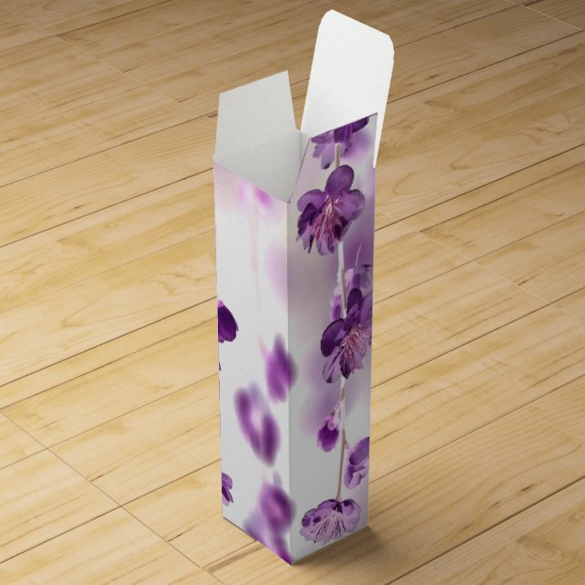 Cherry blossoms wine box (Opened)