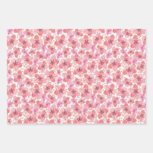 cherry blossoms wrapping paper sheets