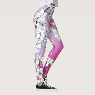 Cherry Blossoms Yoga | Skinny Fit | Sakura YOGA Leggings
