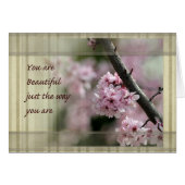 Cherry Blossoms You Are Beautiful (Front Horizontal)