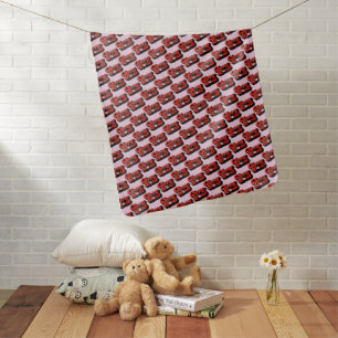 Cherry Bomb Baby Blanket