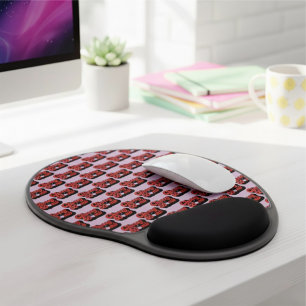 Cherry Bomb Gel Mouse Pad