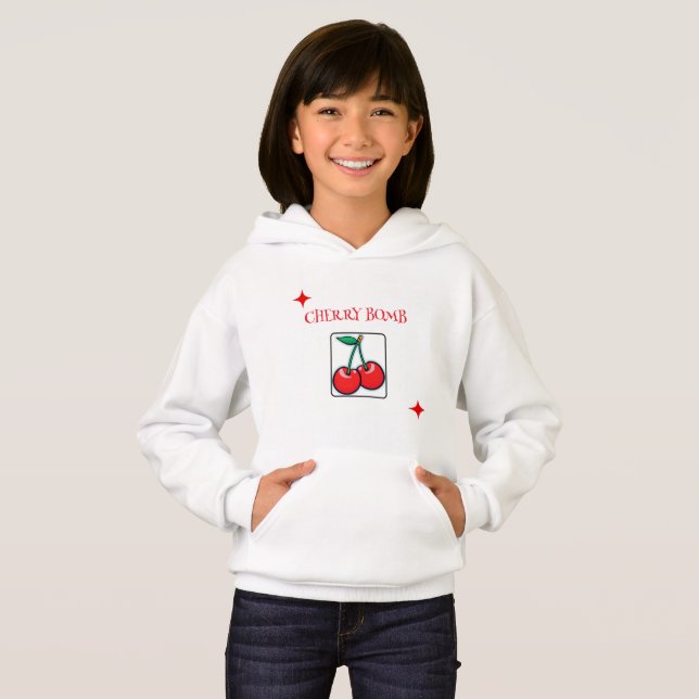 Cherry bomb hoodie (Front Full)