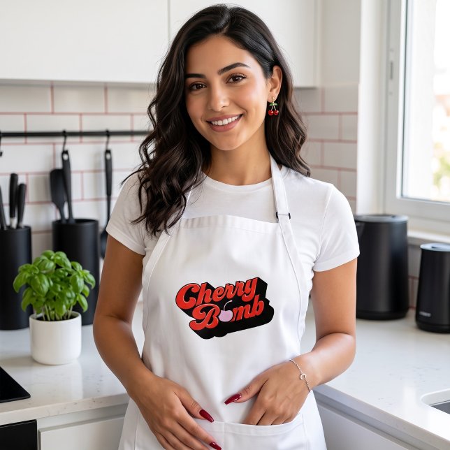 Cherry Bomb Long Apron (Creator Uploaded)
