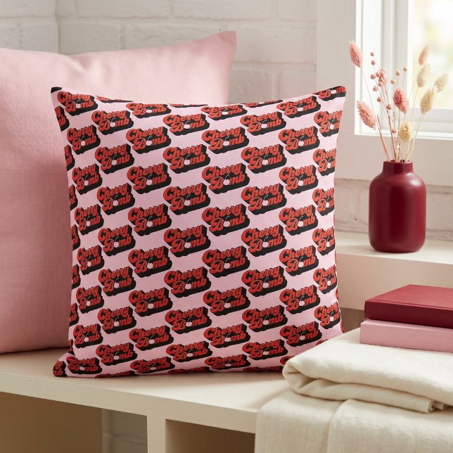 Cherry Bomb Lumbar Pillow (Creator Uploaded)