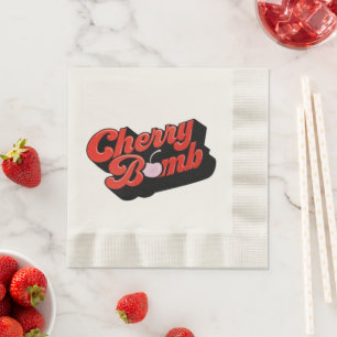 Cherry Bomb Napkins