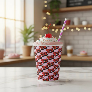 Cherry Bomb Paper Cups