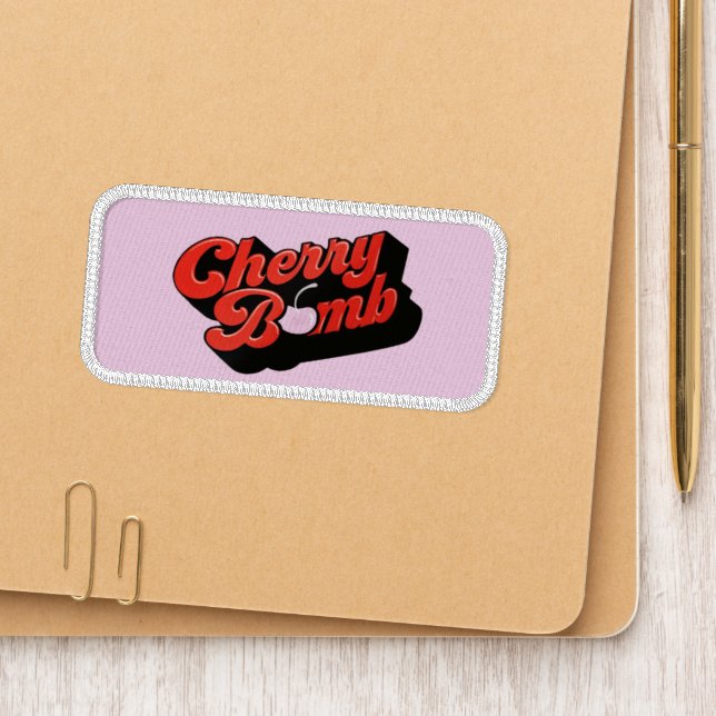 Cherry Bomb Patch (On Folder)