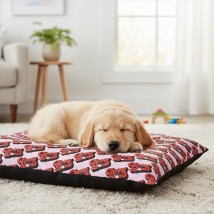 Cherry Bomb Pet Bed