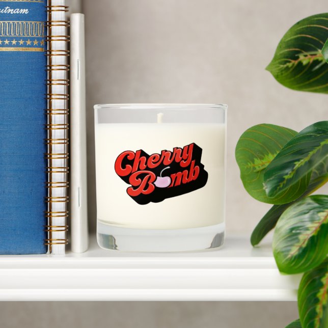 Cherry Bomb Scented Candle (Shelf)