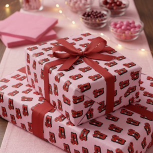 Cherry Bomb Wrapping Paper