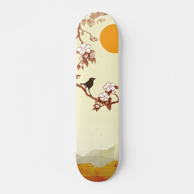 CHERRY BRANCH SKATEBOARD DECK (Front)
