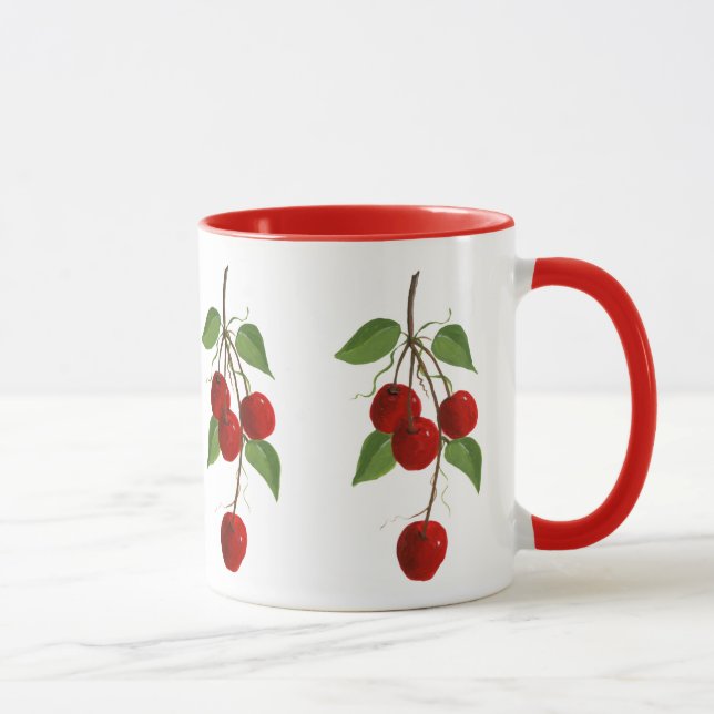 Cherry Bunch Mug (Right)