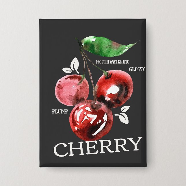 Cherry Button (Front)