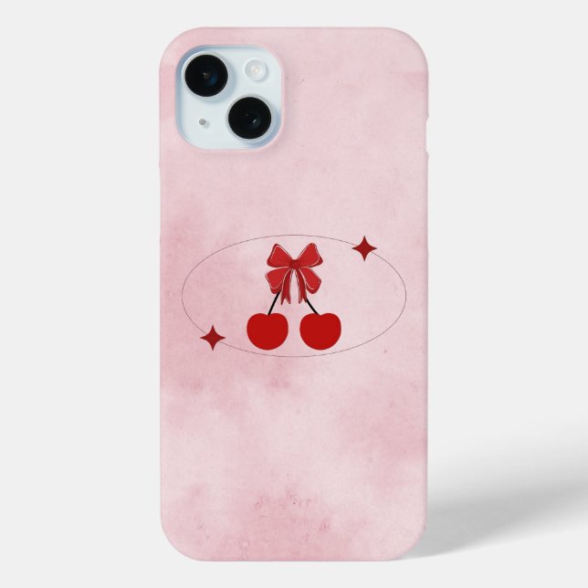 Cherry Case-Mate iPhone Case (Back)