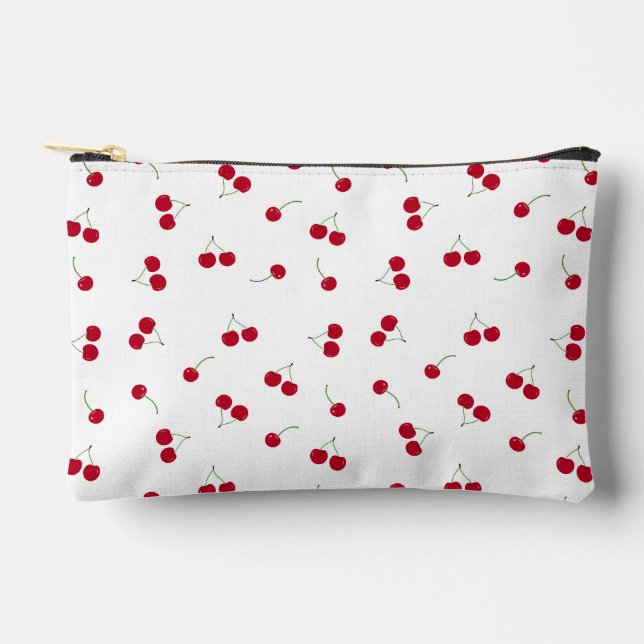 Cherry Cherries Accessory Pouch (Front)