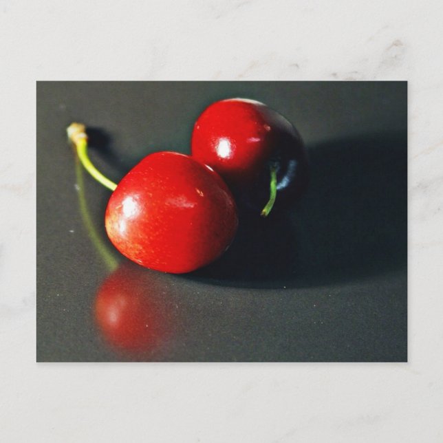 Cherry Cherries Fruit Postcard (Front)