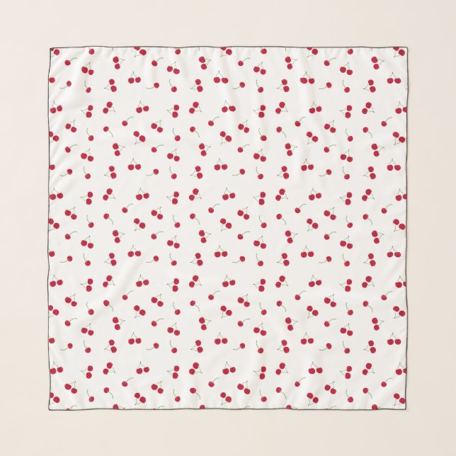  Cherry Cherries Scarf (Front)