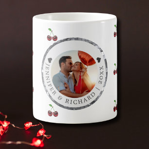 Cherry Coded Valentine's Day Custom Mug