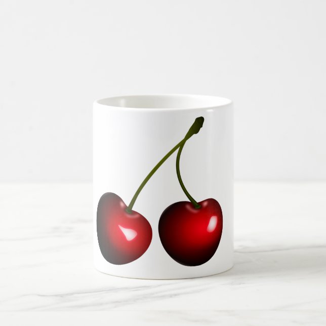 Cherry Coffee Mug Your Colors (Center)