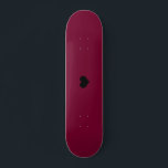 Cherry | Create Your Own Custom Skateboard Design<br><div class="desc">Create Your Own Custom Skateboard Design! Use this burgundy cherry wine red background or choose any color,  add your own photo,  background,  business logo,  or any personalized image. Perfect as unique gift for improving outdoor sport and activity and make them fun! Any font,  no minimum.</div>