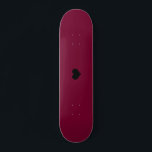 Cherry | Create Your Own Custom Skateboard Design<br><div class="desc">Create Your Own Custom Skateboard Design! Use this burgundy cherry wine red background or choose any color, add your own photo, background, business logo, or any personalized image. Perfect as unique gift for improving outdoor sport and activity and make them fun! Any font, no minimum.</div>