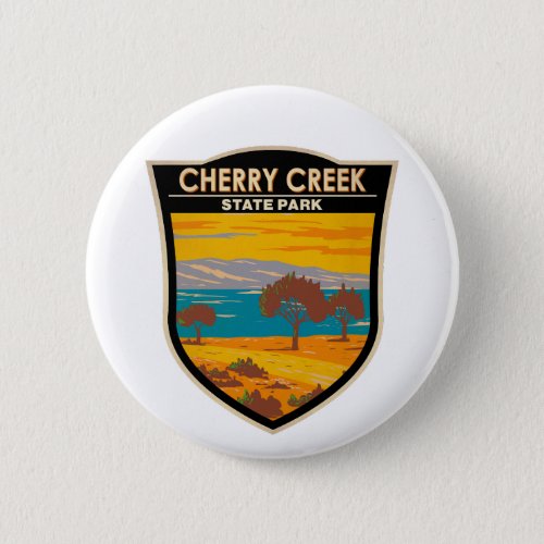 Cherry Creek State Park Colorado Vintage Button
