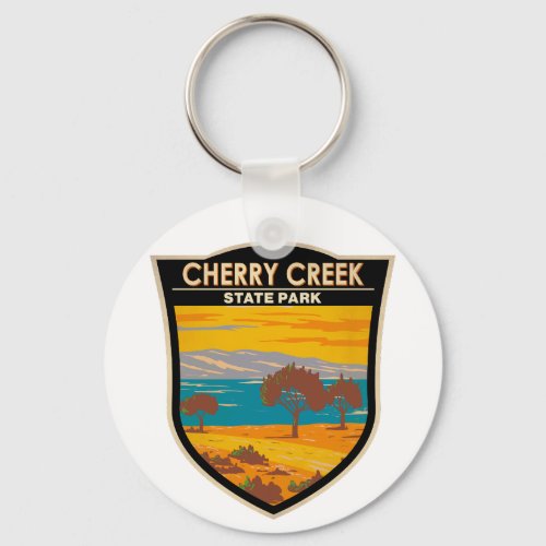 Cherry Creek State Park Colorado Vintage Keychain