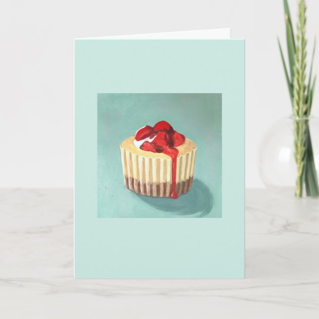 Cherry Cupcake Card (Front)