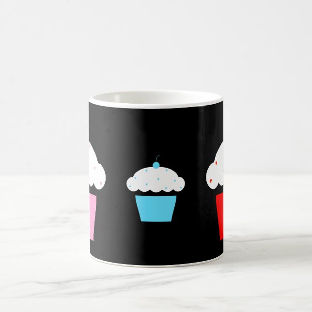 cherry cupcake coffee mug (Center)
