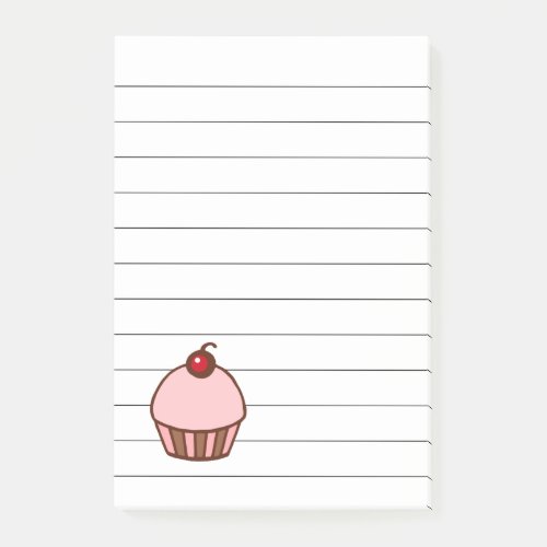 Cherry Cupcake Kitchen Post It Notes Gift