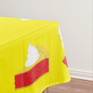 Cherry Cutie Pie Kid's Birthday Tablecloth