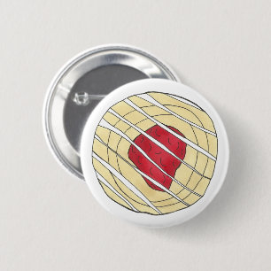 Cherry Danish Viennoiserie Pastry Chef Bakery Button