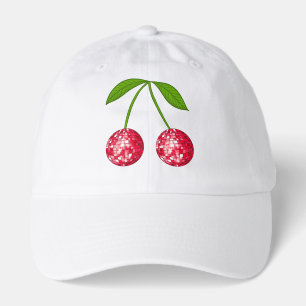 Cherry Disco Ball Hat