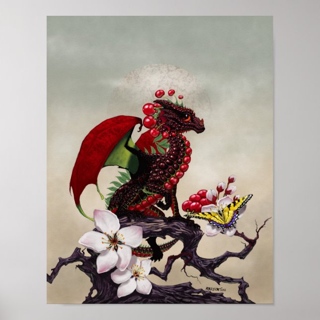 Cherry Dragon 11x14 (4x6 and up) Poster (Front)