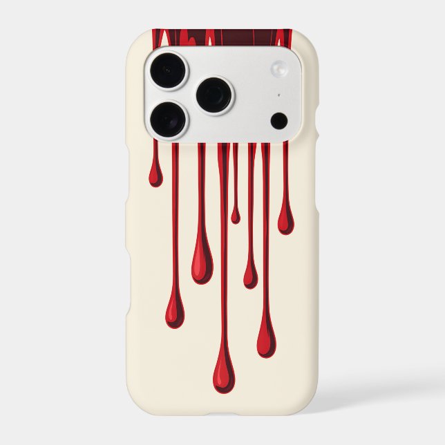 Cherry Drip iPhone Case | Cherry Juice Drips (Back)