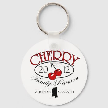 Cherry Family Reunion Keychain Light by styleuniversal at Zazzle