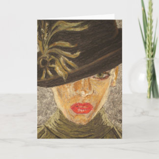 "Cherry" Fine Art Greeting Card