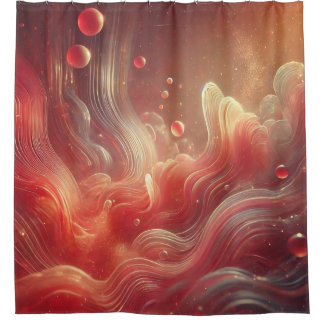 🍒 Cherry-Flavored-Flesh Reverie Shower Curtain