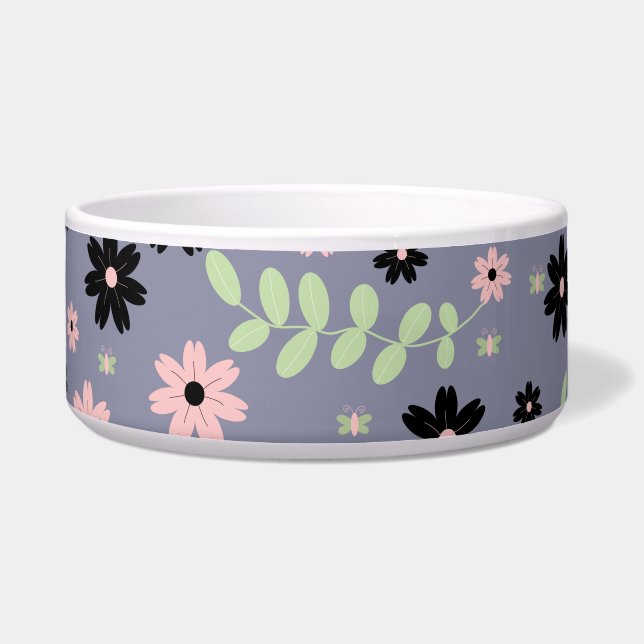 cherry flowers pattern     bowl (Front)