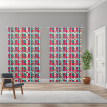 Cherry fruit fake quilt pattern