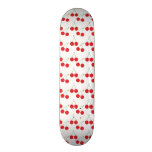 Cherry Fruit Pattern Skateboard Deck