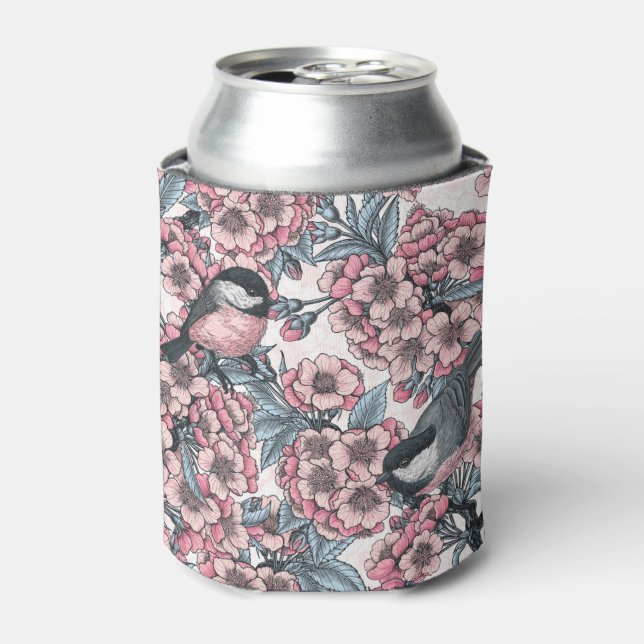 Cherry garden can cooler (Can Front)